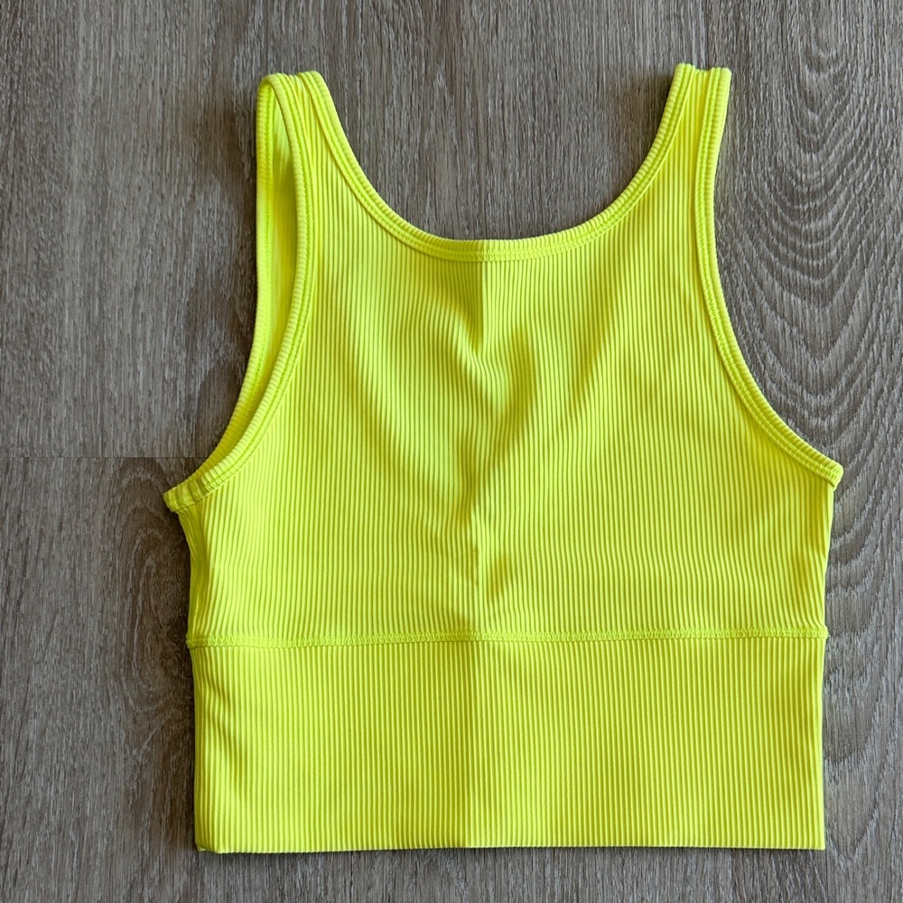 Lululemon Neon Yellow Tank